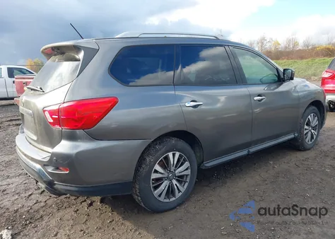 2017 Nissan Pathfinder Sl from USA, damaged, VIN 5N1DR2MMXHC678051